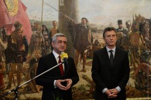 SERZH SARGSYAN HOLDS MEETINGS WITH PRESIDENT OF ARGENTINE CHAMBER OF DEPUTIES AND HEAD OF GOVERNMENT OF CITY OF BUENOS AIRES