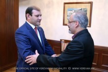 Քաղաքապետ Տարոն Մարգարյանը հանդիպել է Իրանի Սպահան քաղաքի 5-րդ շրջանի ղեկավարի հետ