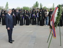 Սերժ Սարգսյանն այցելել է Ծիծեռնակաբերդ