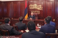 ԱԺ նախագահ Գալուստ Սահակյանն ընդունել է « Հայոց Արծիվներ» հասարակական կազմակերպությանը