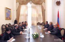 Վարչապետն ընդունել է Լատվիայի պետական եկամուտների ծառայության պատվիրակությանը