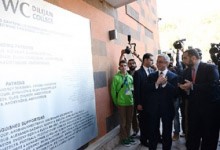 PRESIDENT SERZH SARGSYAN TAKES PART IN OPENING OF DILIJAN INTERNATIONAL SCHOOL