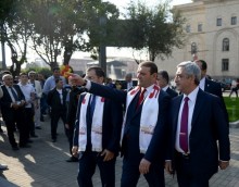 PRESIDENT TAKES PART IN A NUMBER OF EVENTS DEVOTED TO EREBUNI-YEREVAN 2796 CELEBRATION