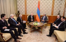 PRESIDENT SERZH SARGSYAN RECEIVES OSCE MINSK GROUP CO-CHAIRS