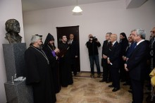 PRESIDENT SERZH SARGSYAN MAKES WORKING VISIT TO SHIRAK AND LORI MARZES