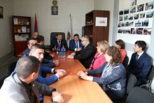 Yerevan Mayor at RPA Nubarashen territorial organization