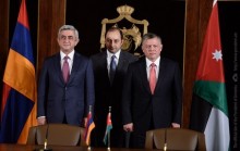 PRESIDENT SERZH SARGSYAN MEETS KING ABDULLAH II OF JORDAN IN AMMAN