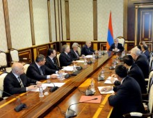 PRESIDENT SERZH SARGSYAN CONVENES SESSION OF NATIONAL SECURITY COUNCIL